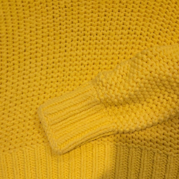 Free People Vibrant Yellow Cowl Neck Sweater - Picture 9 of 11